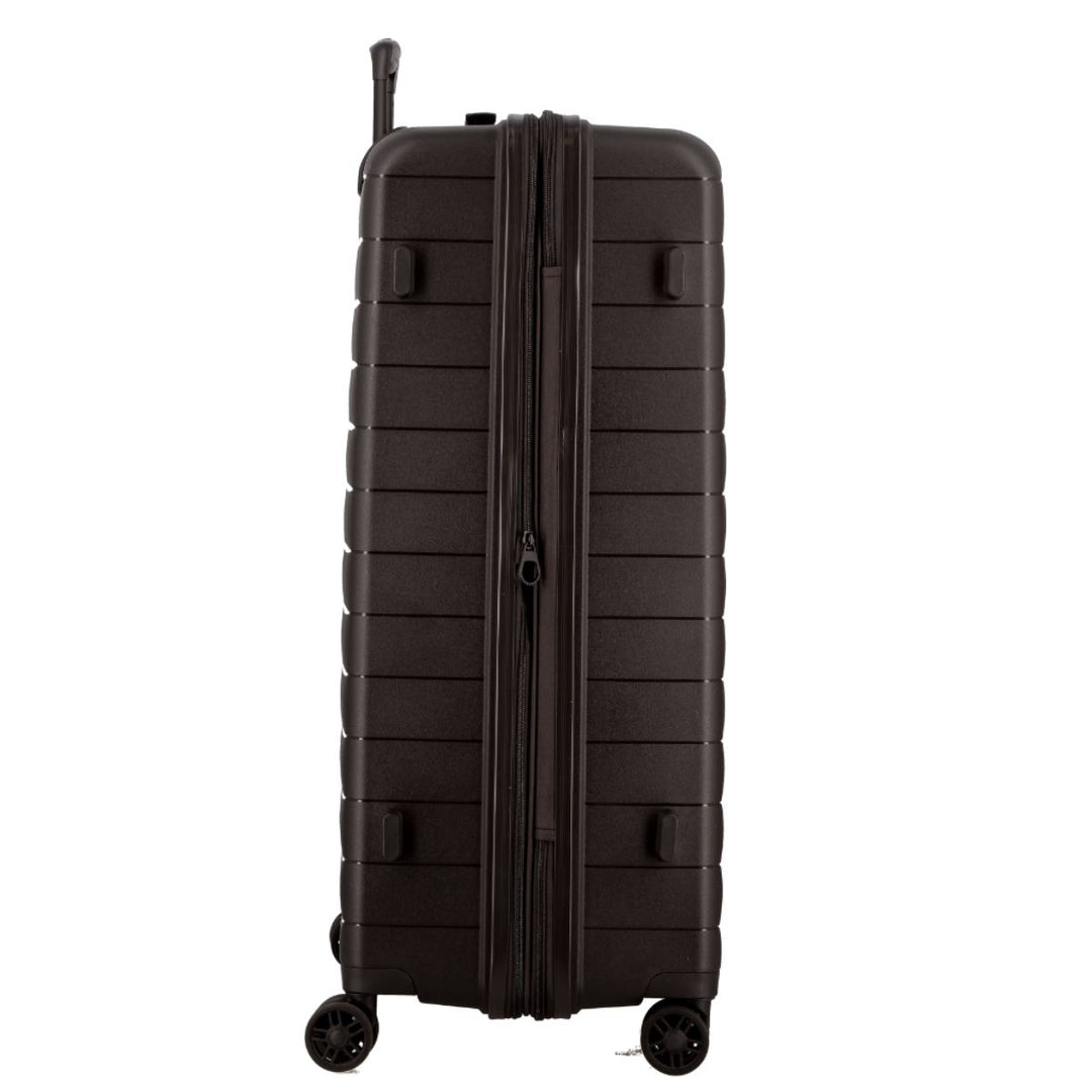 Zijkant van de Jump Striper 77 expandable koffer zwart #kleur_zwart