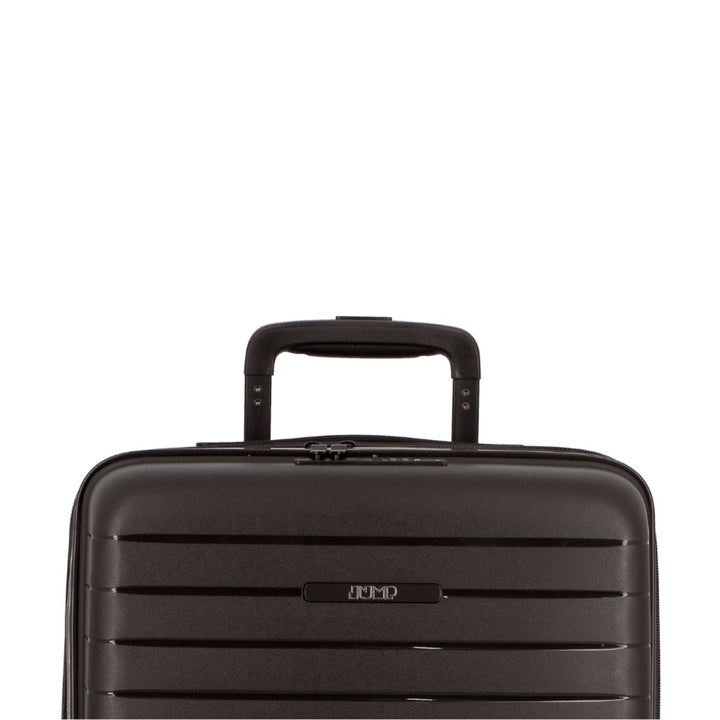 Bovenkant van de Jump Striper 77 expandable koffer zwart #kleur_zwart