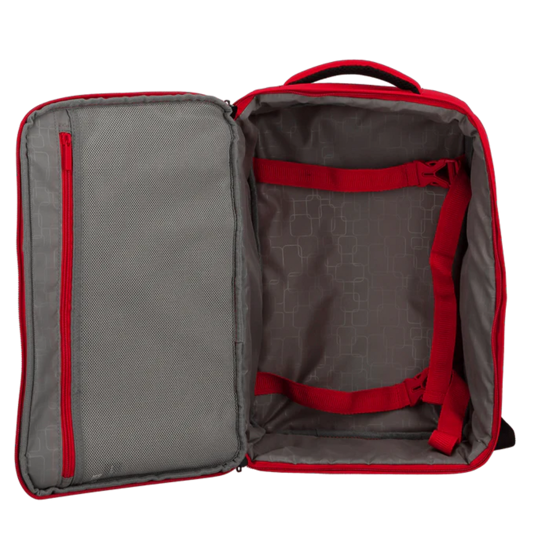 Binnenkant  van de Jump Paris Monthelys underseater s rood #kleur_rood
