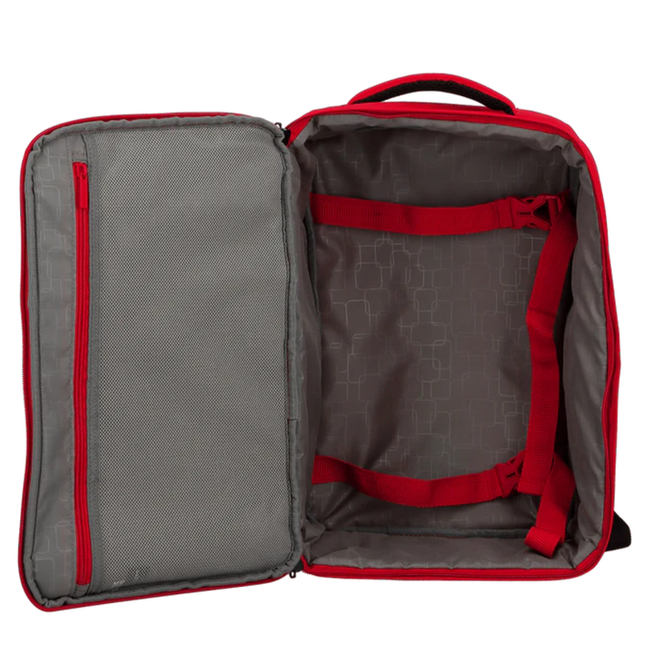 Binnenkant  van de Jump Paris Monthelys underseater s rood #kleur_rood