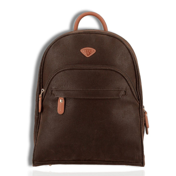 Voorkant Jump 4432 dagelijkse rugzak choco #kleur_choco