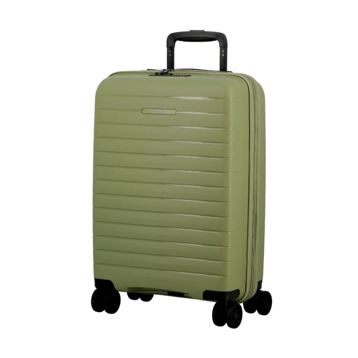 Voorkant Jump stripper handbagage lichtgroen #kleur_lichtgroen