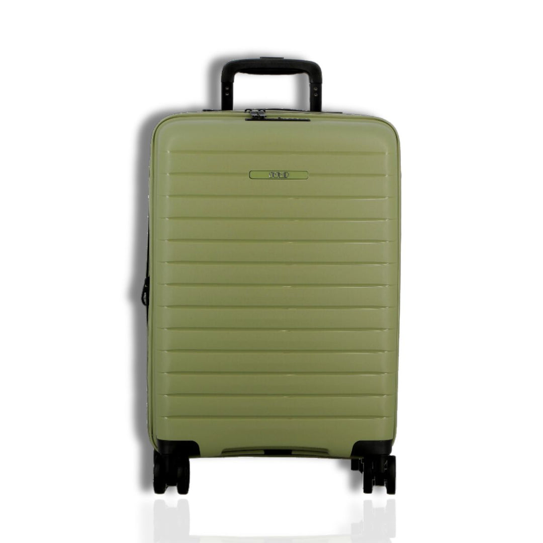 Voorkant Jump stripper handbagage lichtgroen #kleur_lichtgroen