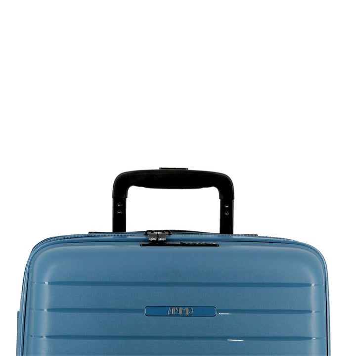 Bovenkant van de Jump Paris Striper handbagage koffer Blauw #kleur_blauw