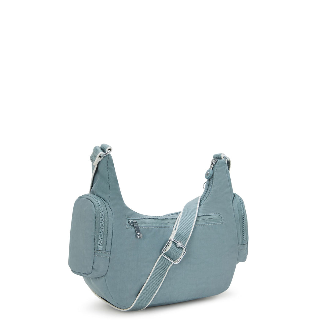 Achterkant van de Kipling Rikka - s- relaxed-grey  #kleur_relaxed-grey