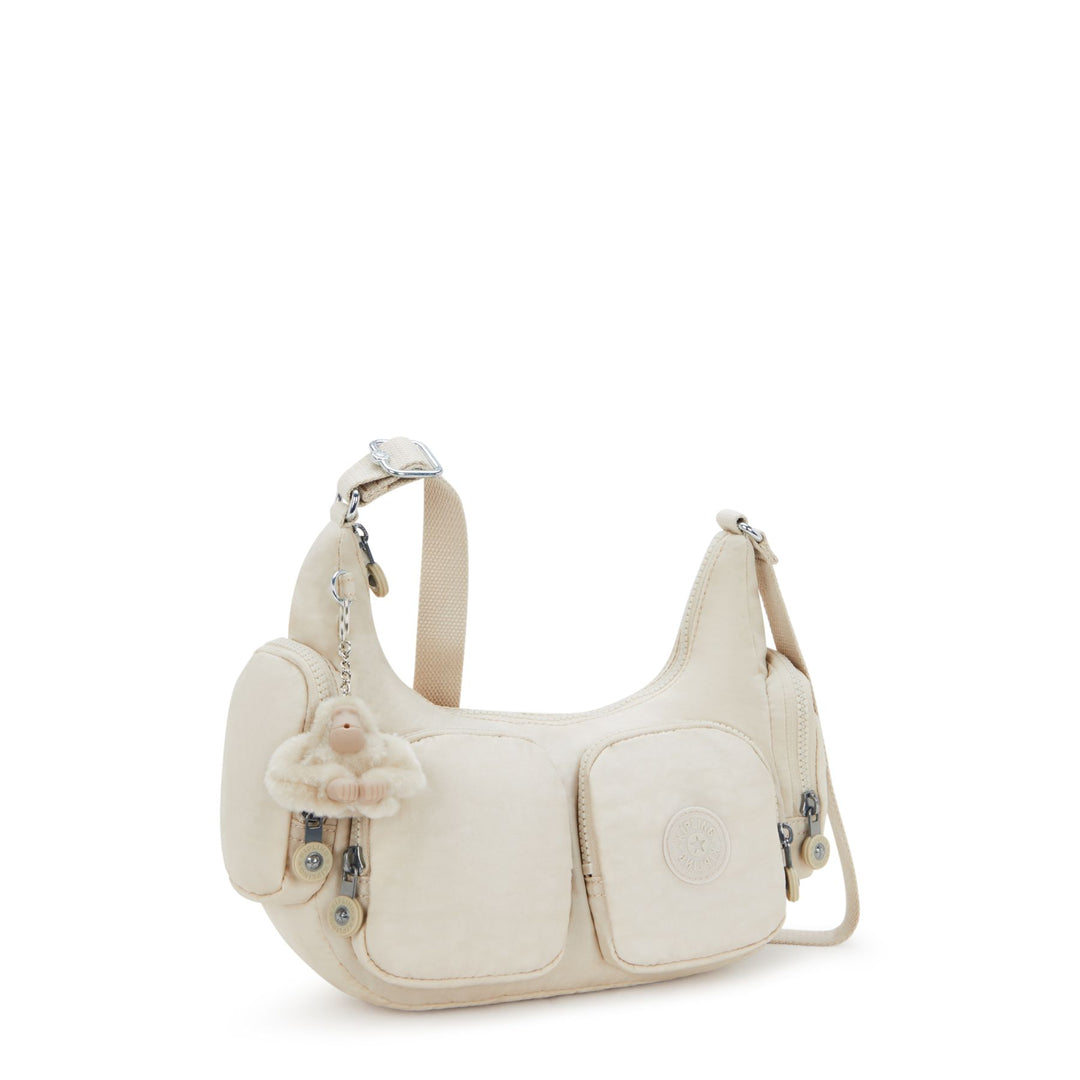 Voorzijde van de Kipling Rikka - s- Hideaway-biege #kleur_hideaway-beige