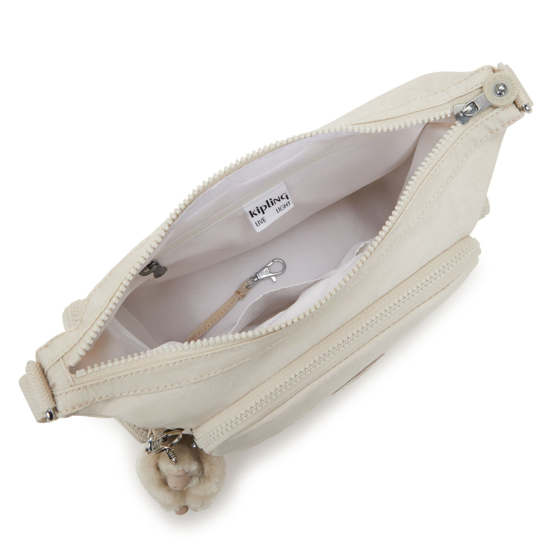 Binnenkant van de Kipling Gabb s Hideaway-Beige #kleur_ hideaway-beige