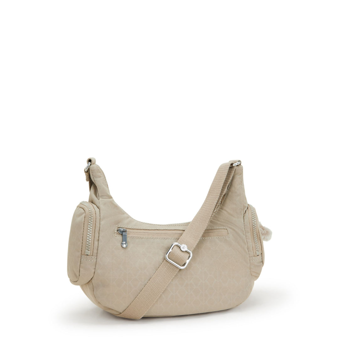 Achterkant van de Kipling Rikka - s- Beige-Embossed #kleur_beige-embossed