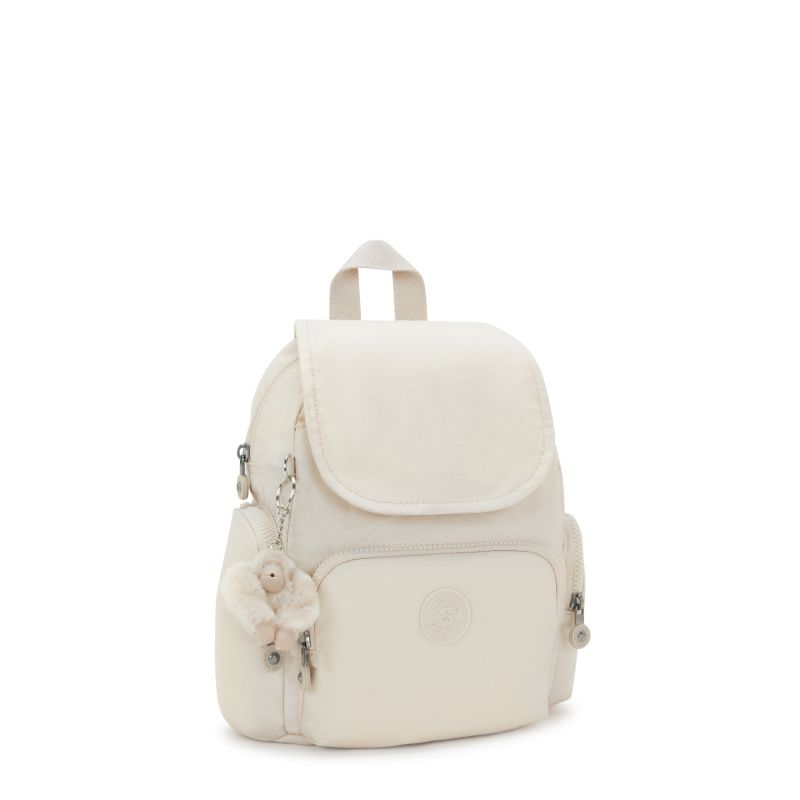 Voorzijde van de Kipling city zip mini Hideaway-beige #kleur_hideaway-beige