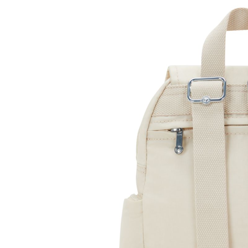 Achtervak van de Kipling city zip mini Hideaway-beige #kleur_hideaway-beige