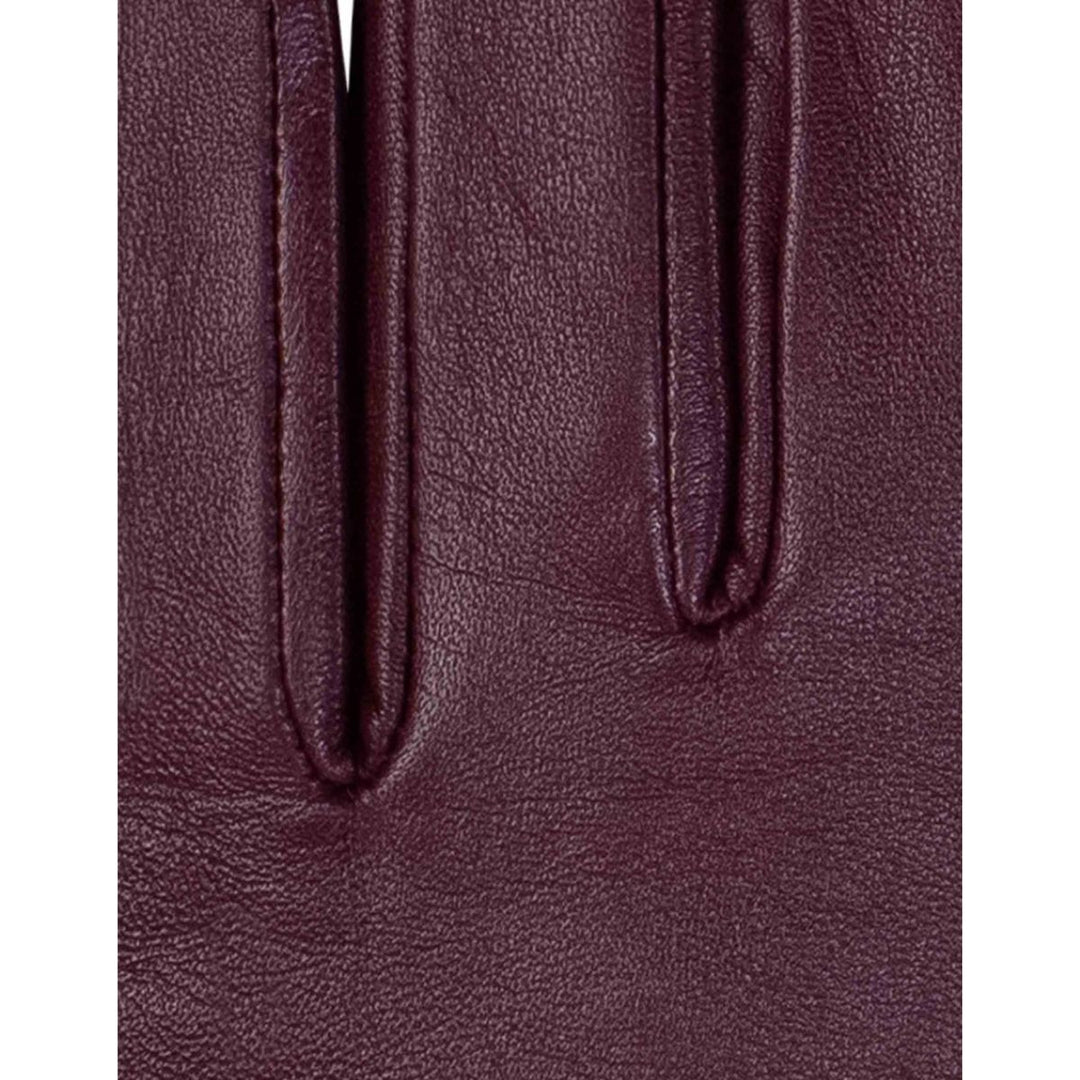 Details van het leer van de Kessler Chelsea bordeaux #kleur_bordeaux