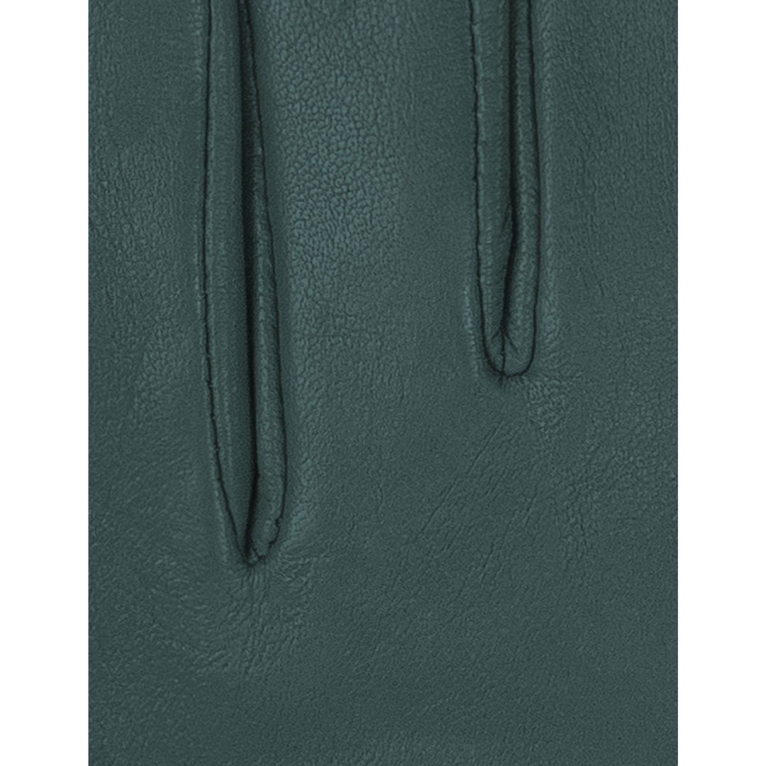 Details van het leer van de Kessler Chelsea forest-green #kleur_forest-green