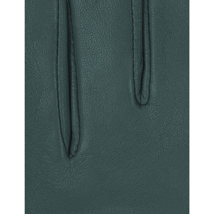 Details van het leer van de Kessler Chelsea forest-green #kleur_forest-green