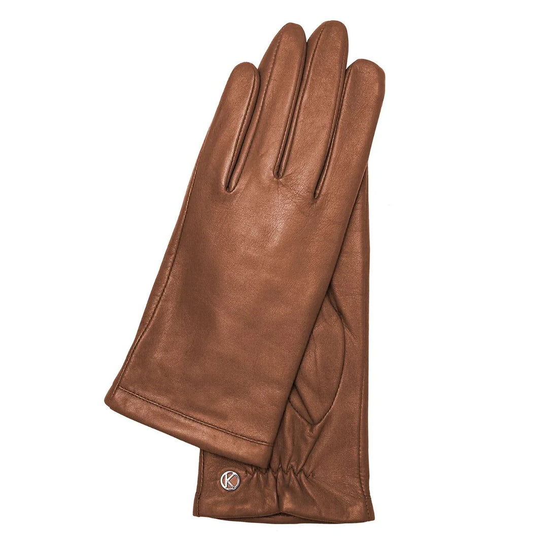 Voorkant van de Kessler handschoenen Chelsea bruin #kleur_bruin