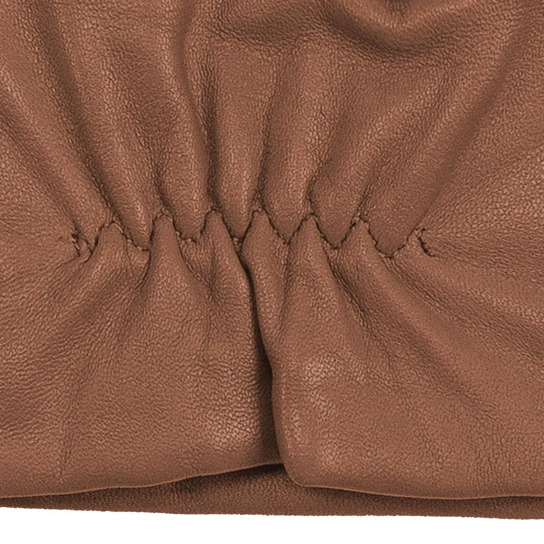 Details van de Kessler handschoenen Chelsea bruin #kleur_bruin