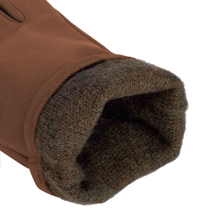 Voering van de Kessler handschoenen Chelsea bruin #kleur_bruin