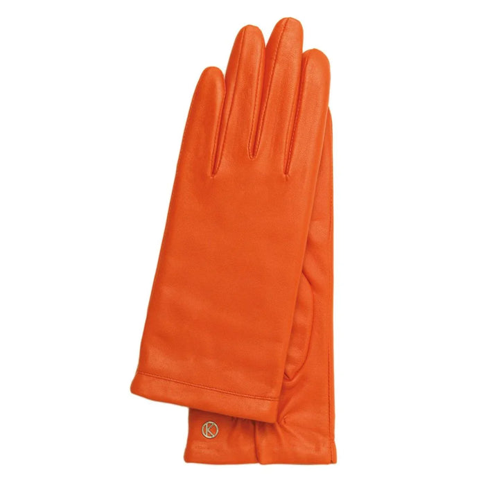 Voorkant van de Kessler Chelsea handschoenen in oranje #kleur_oranje