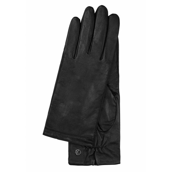 Voorkant van de Kessler Chelsea handschoen in het zwart #kleur_zwart