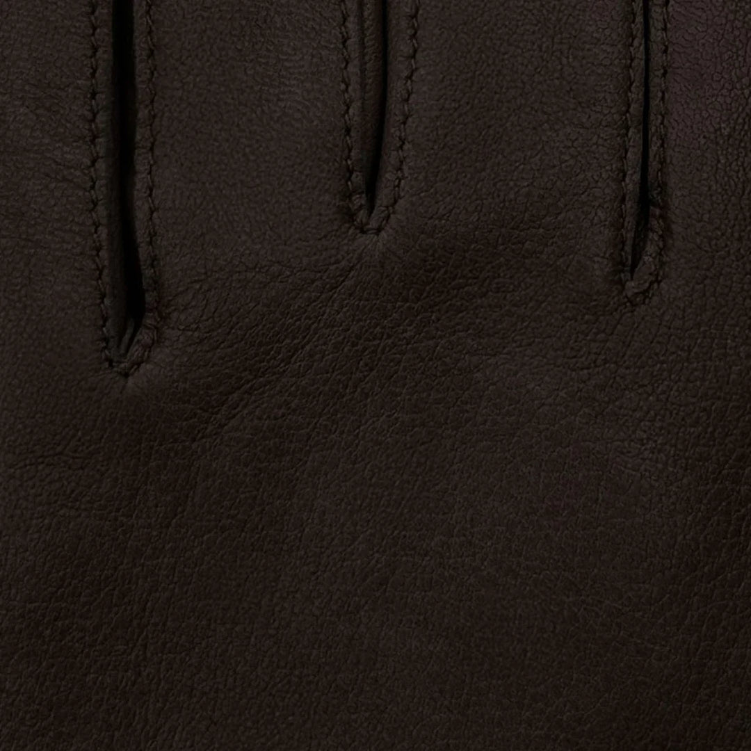 Details van het leer #kleur_donkerbruin