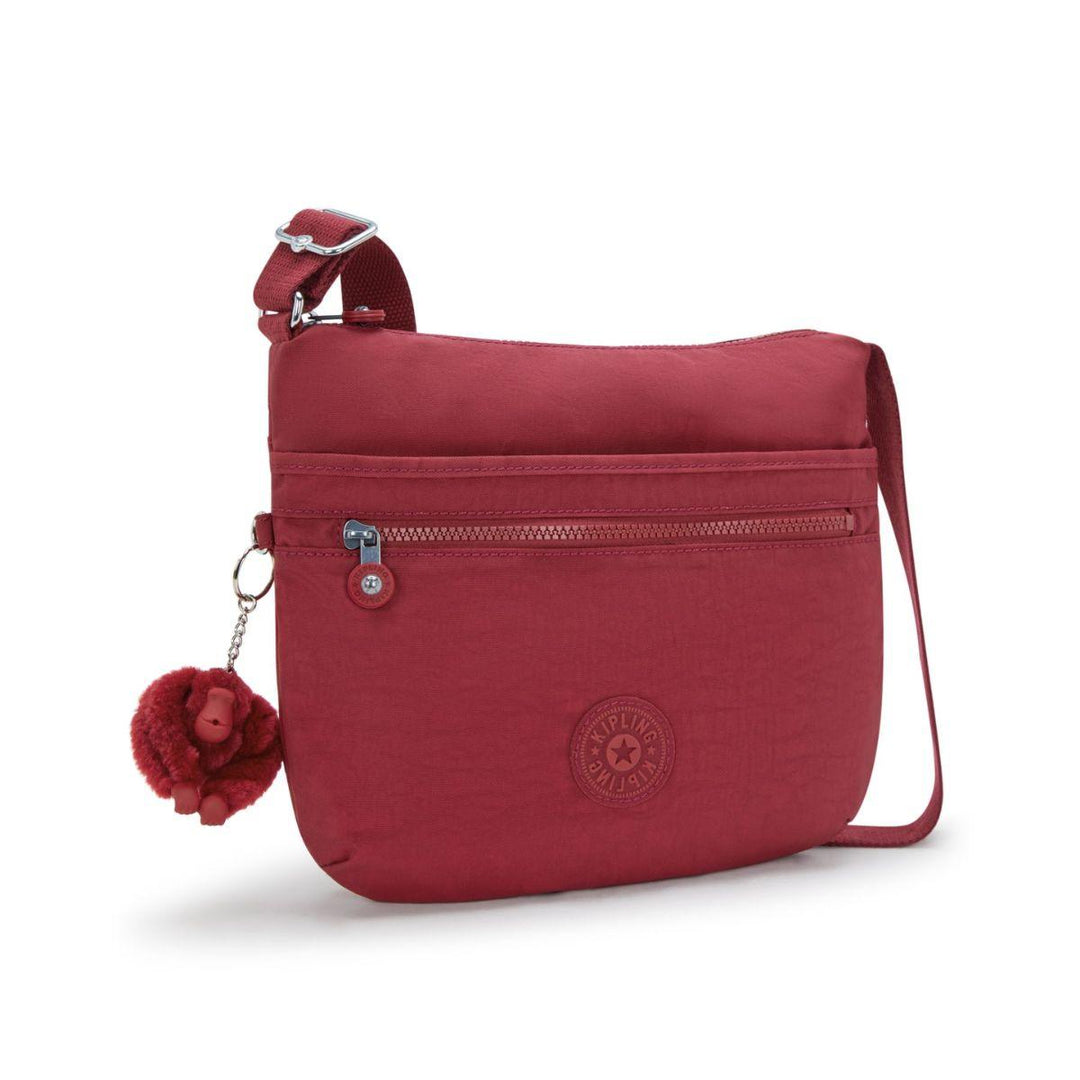 Voorzijde Kipling ARTO crossbody tas funky-red #kleur_funky-red