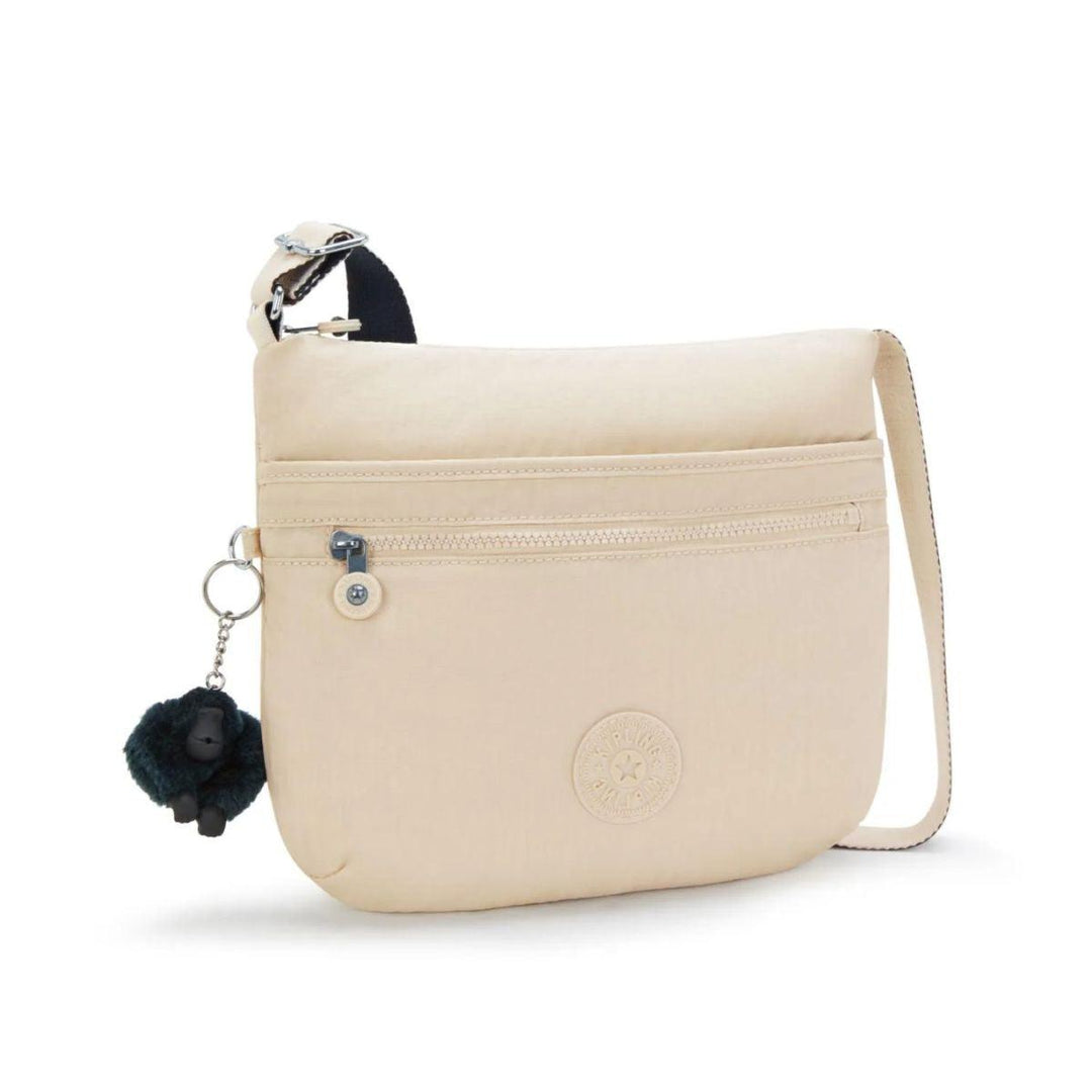 Voorzijde Kipling ARTO crossbodytas beige #kleur_beige