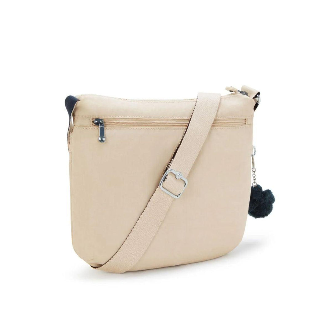 Achterkant Kipling ARTO crossbodytas beige #kleur_beige