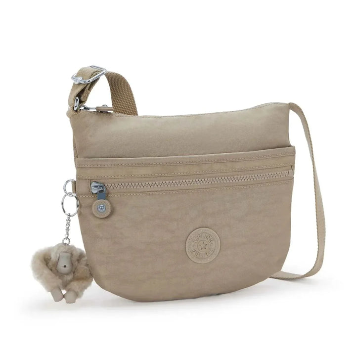 Voorzijde van de Kipling Arto s Soft taupe #kleur_taupe