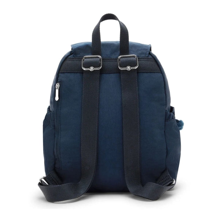 Achterkant van de Kipling city pocket s #kleur_navy