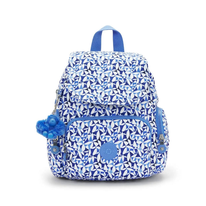 Voorkant van de Kipling City zip mini crazy-leaves #kleur_crazy-leaves