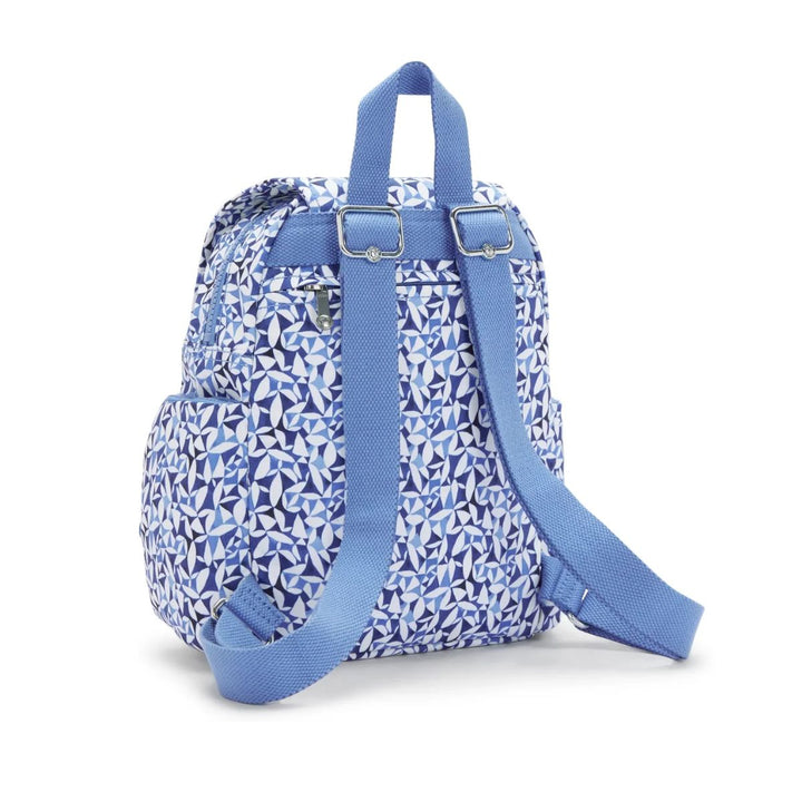 Achterkant van de Kipling City zip mini crazy-leaves #kleur_crazy-leaves