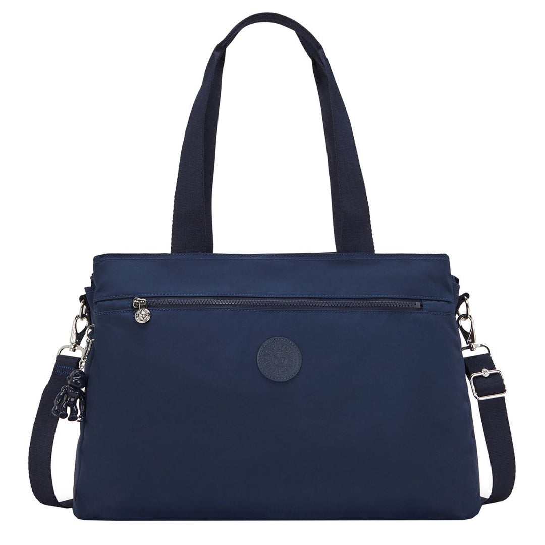 Voorkant van de Kipling Elysia work dames werktas 15,6 inch infinite-blue #kleur_infinite-blue
