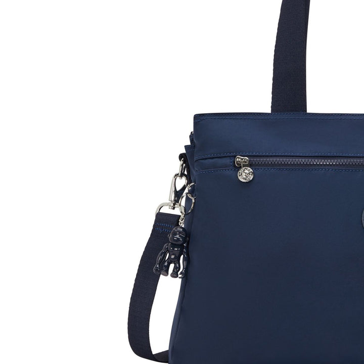 Details van het materiaal van de Kipling Elysia work dames werktas 15,6 inch infinite-blue #kleur_infinite-blue