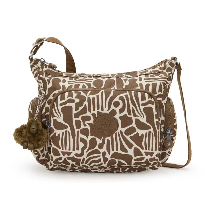 Voorkant van de Kipling gabb s crossbodytas cocktail khaki #kleur_cocktail-khaki