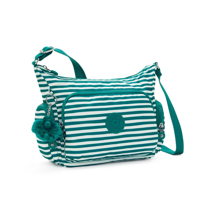 Voorzijde van de Kipling Gabb s crossover parasol stripes #kleur_parasol-stripes