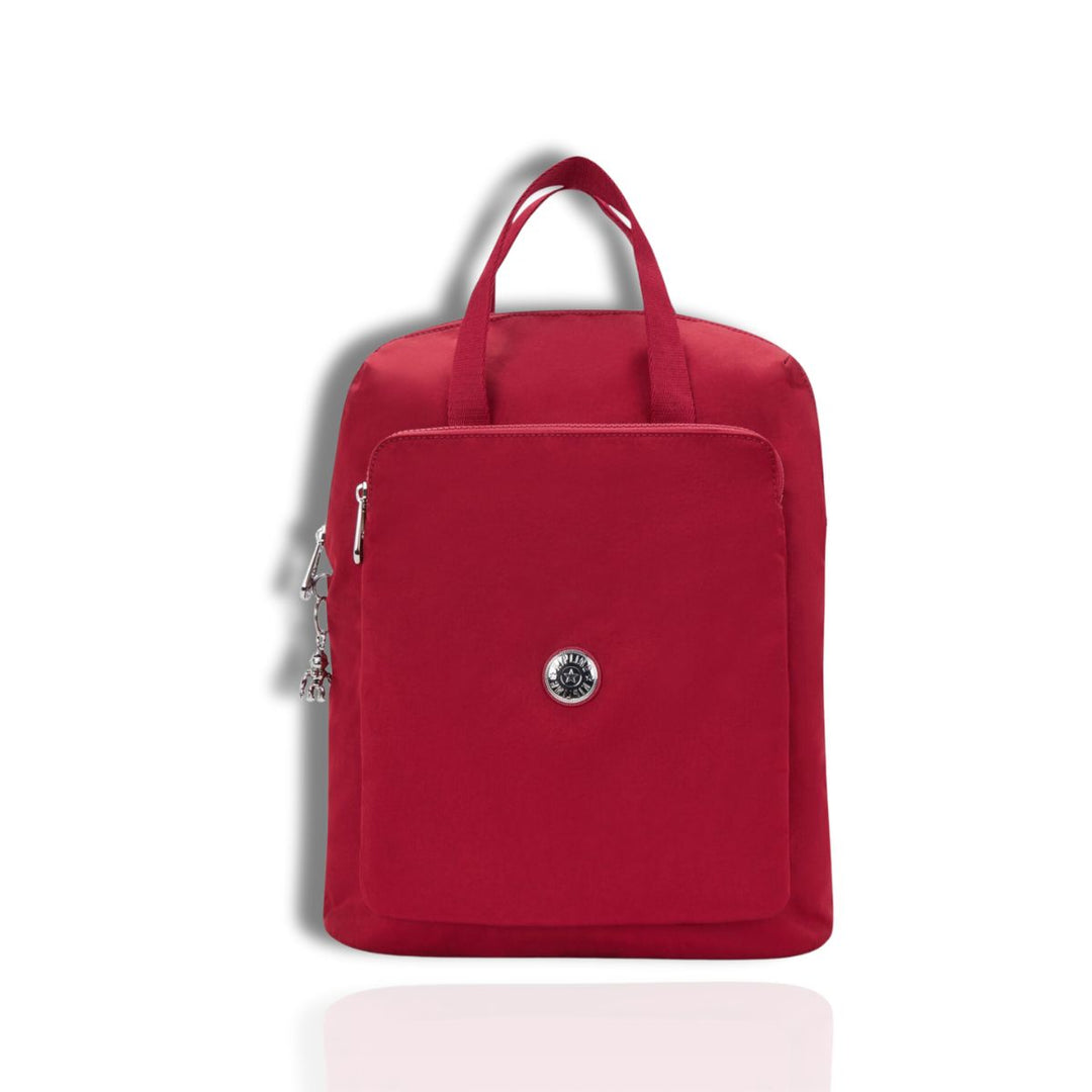 Voorkant Kipling KAZUKI Laptop rugzak red wine #kleur_red-wine