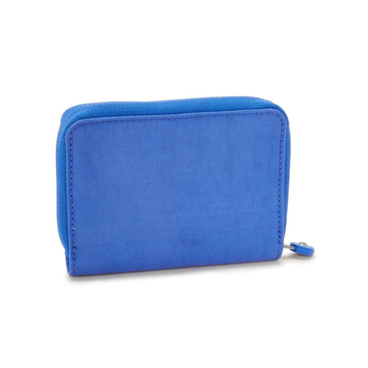 Achterkant van de Kipling Money Love kleine portemonnee blauw #kleur_blauw