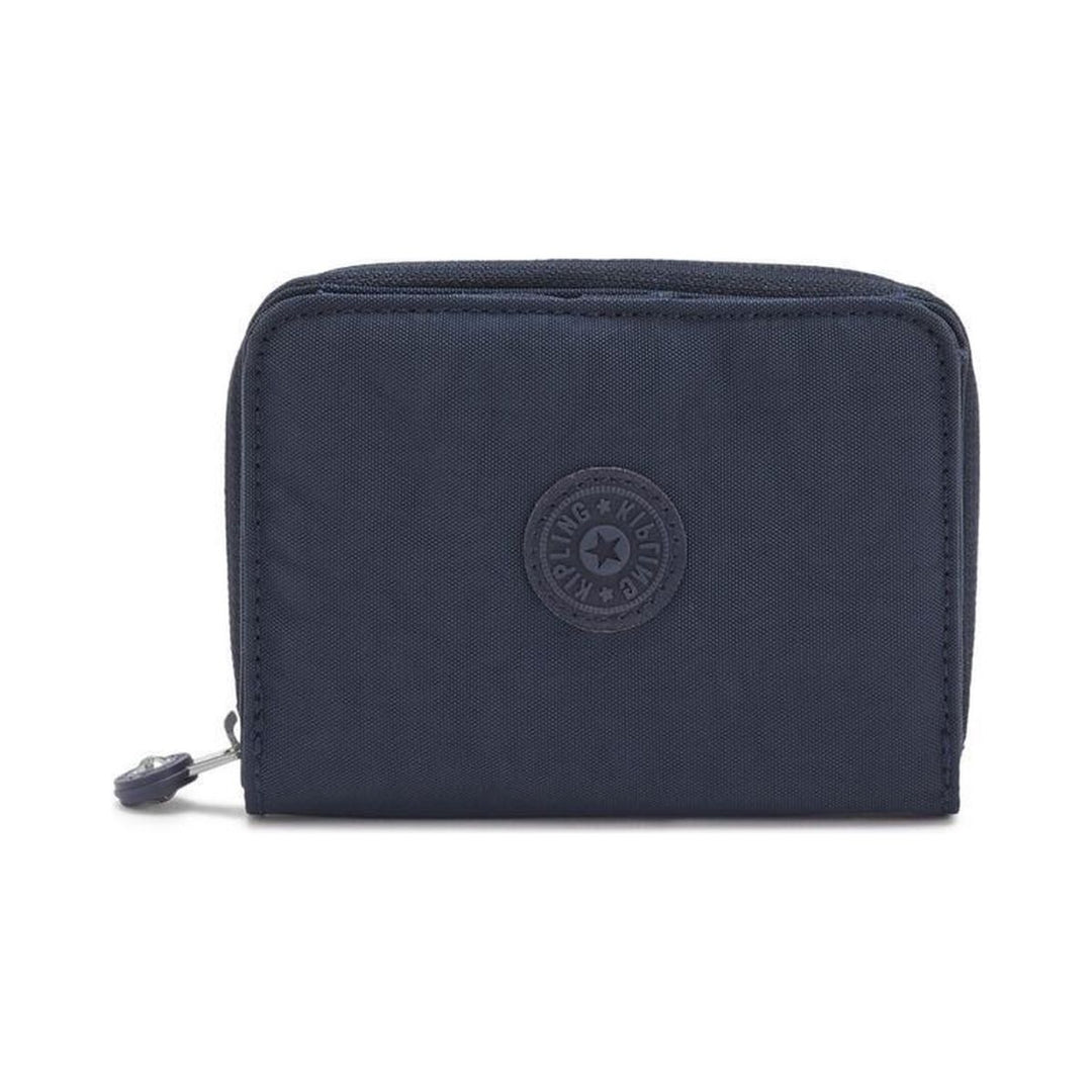 Voorkant van de Kipling Money Love kleine portemonnee navy #kleur_navy