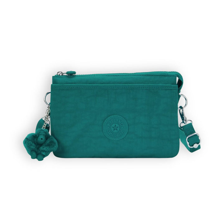 Voorkant van de Kipling RIRI Outspoken green #kleur_outspoken-green