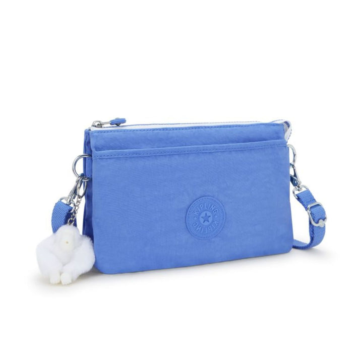 Voorzijde van de Kipling RIRI crossbody tas in cocktail blue #kleur_cocktail-blue
