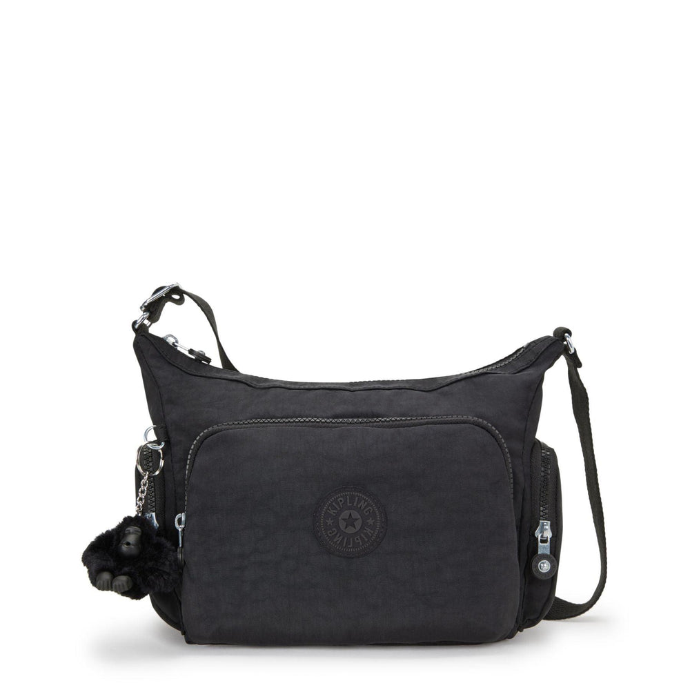 Voorkant Kipling GABB S Medium crossbody black #kleur_black