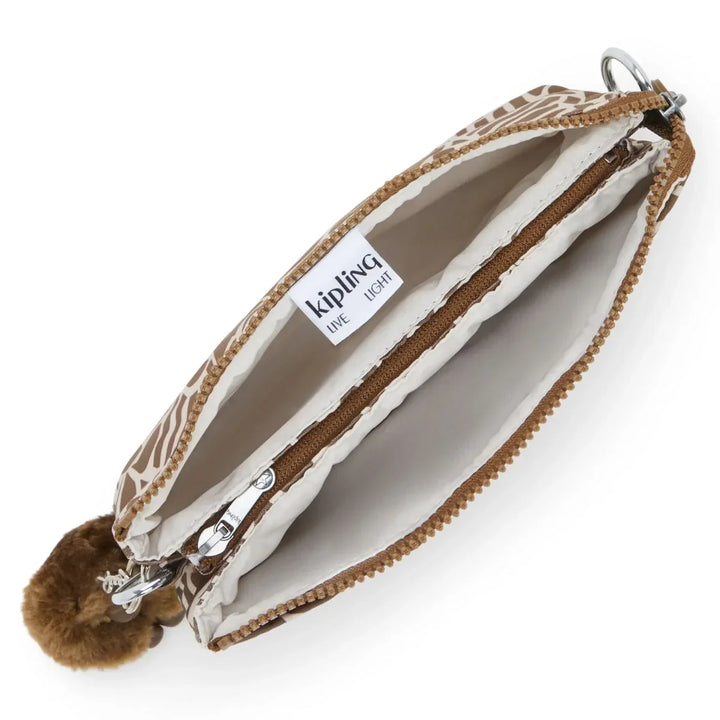 Binnenkant van de Kipling RIRI cocktail khaki #kleur_cocktail-khaki