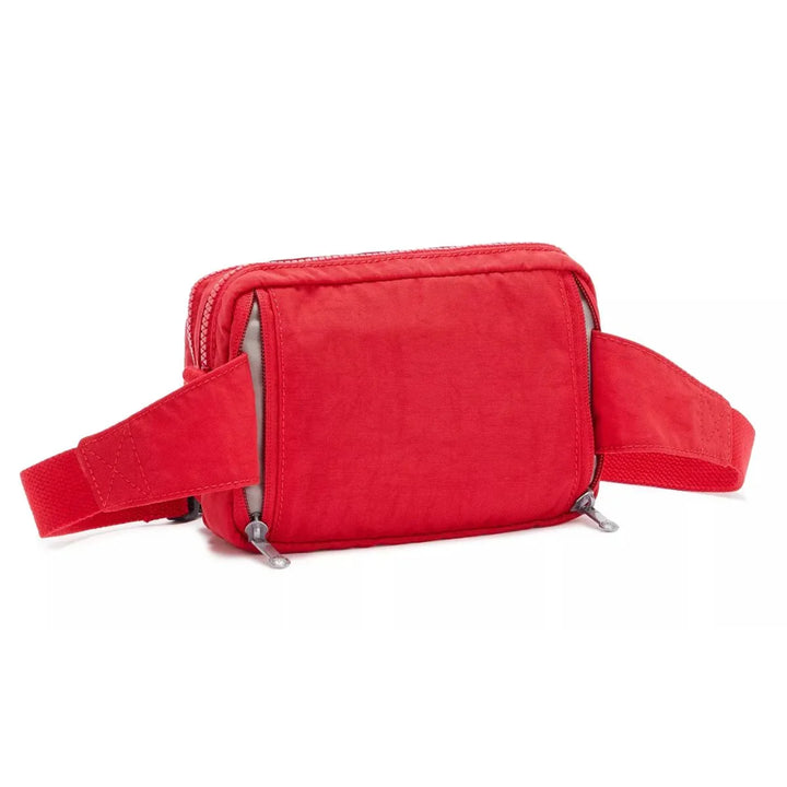 Achterkant van de Kipling Abanu multi in red rouge #kleur_red-rouge