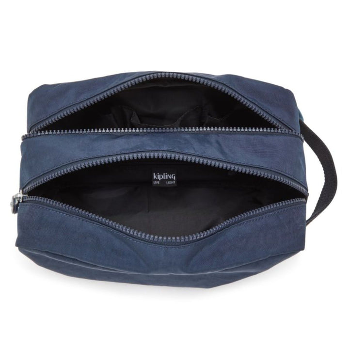 Binnenkant Kipling Agot toilettas navy #kleur_navy