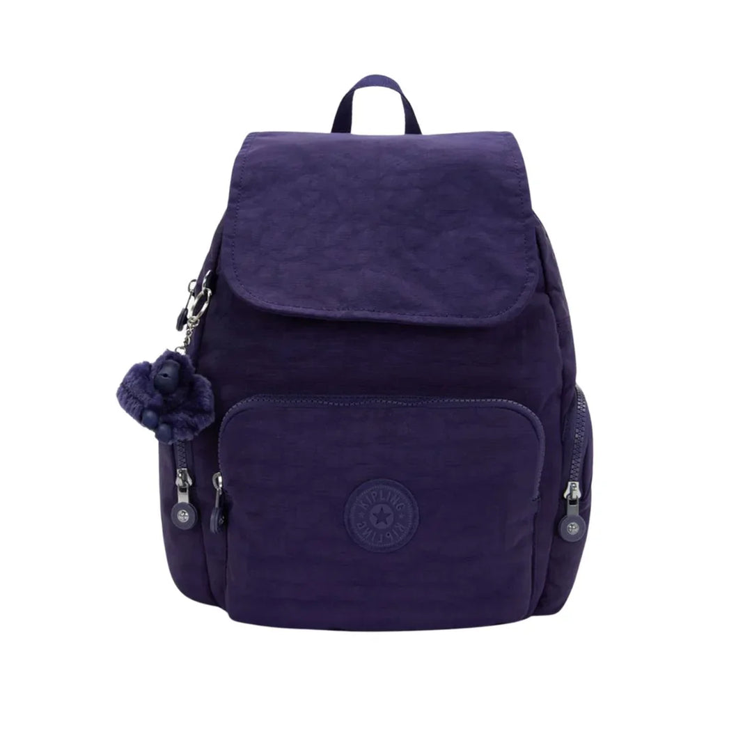 Voorkant van de Kipling City zip s moonlit-blue #kleur_moonlit-blue