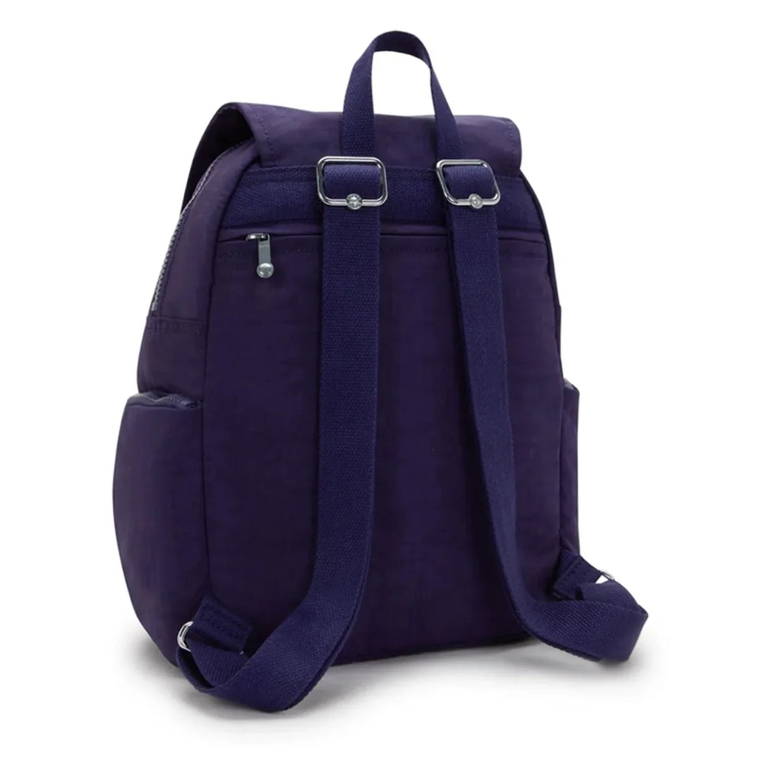 Achterkant van de Kipling City zip s moonlit-blue #kleur_moonlit-blue