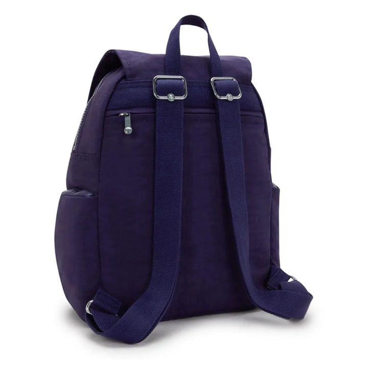 Achterkant van de Kipling City zip s moonlit-blue #kleur_moonlit-blue