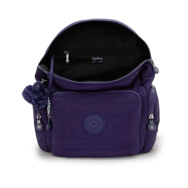 Binnenkant van de Kipling City zip s moonlit-blue #kleur_moonlit-blue