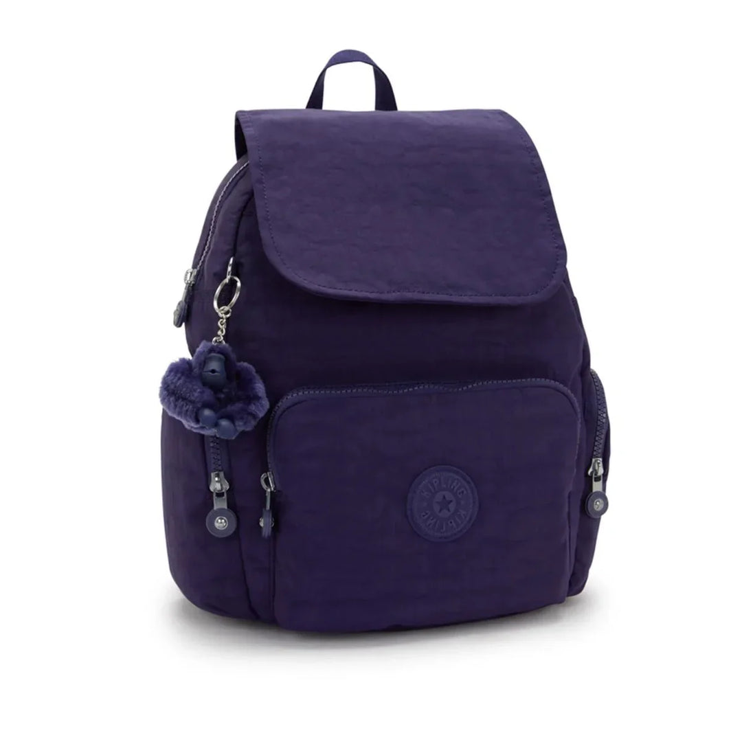 Voorzijde van de Kipling City zip s moonlit-blue #kleur_moonlit-blue