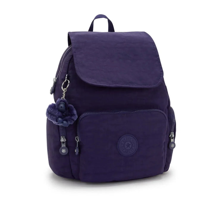 Voorzijde van de Kipling City zip s moonlit-blue #kleur_moonlit-blue