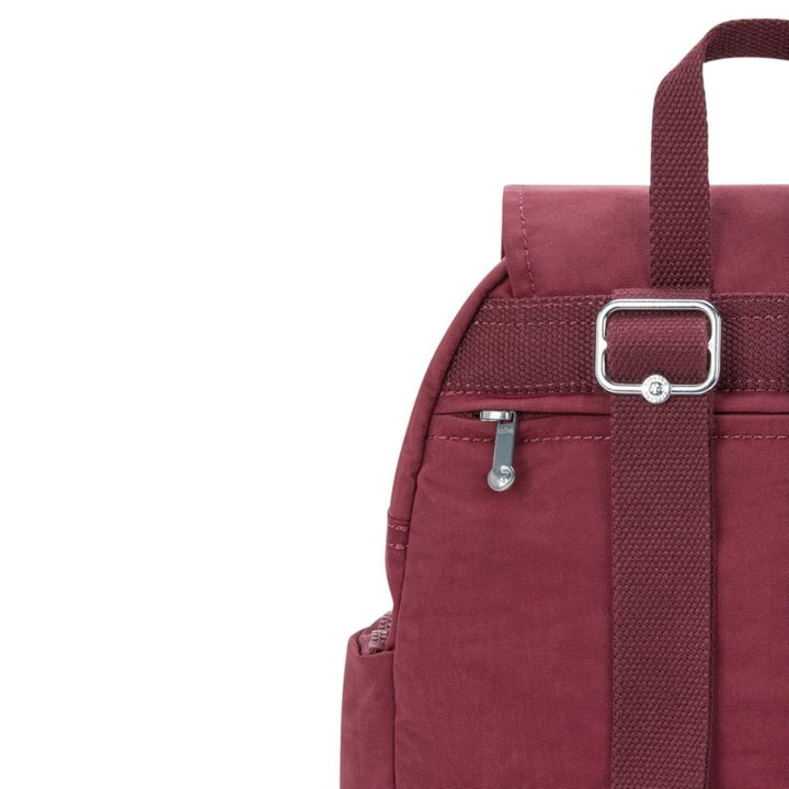 Achterkant van de Kipling Classic City zip s Lounge-wine #kleur_lounge-wine